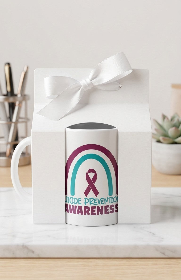 Mental Health Awareness Mug - Not Today Suicide Prevention Gift