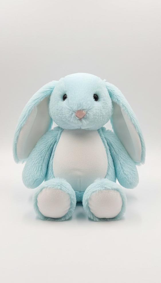 Personalized Birth Stat Bunny - Custom Newborn Gift with Baby Details