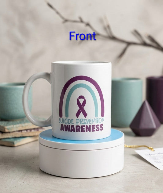 Mental Health Awareness Mug - Not Today Suicide Prevention Gift